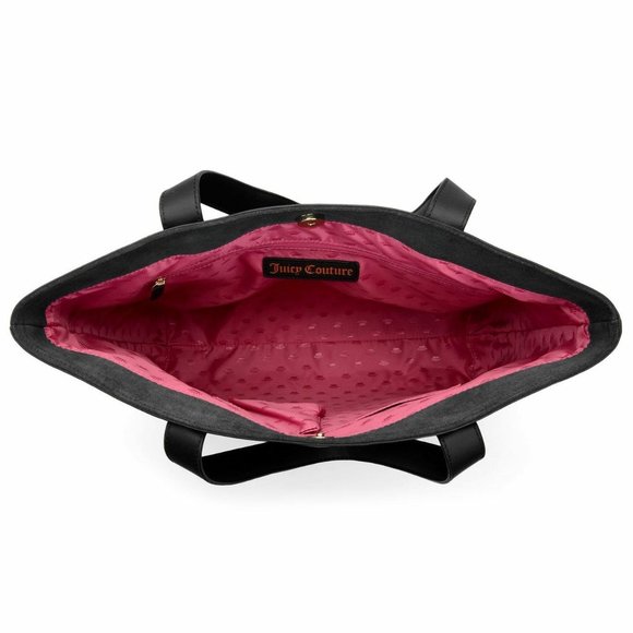 NEW JUICY COUTURE LEATHER TOTE - Picture 3 of 4